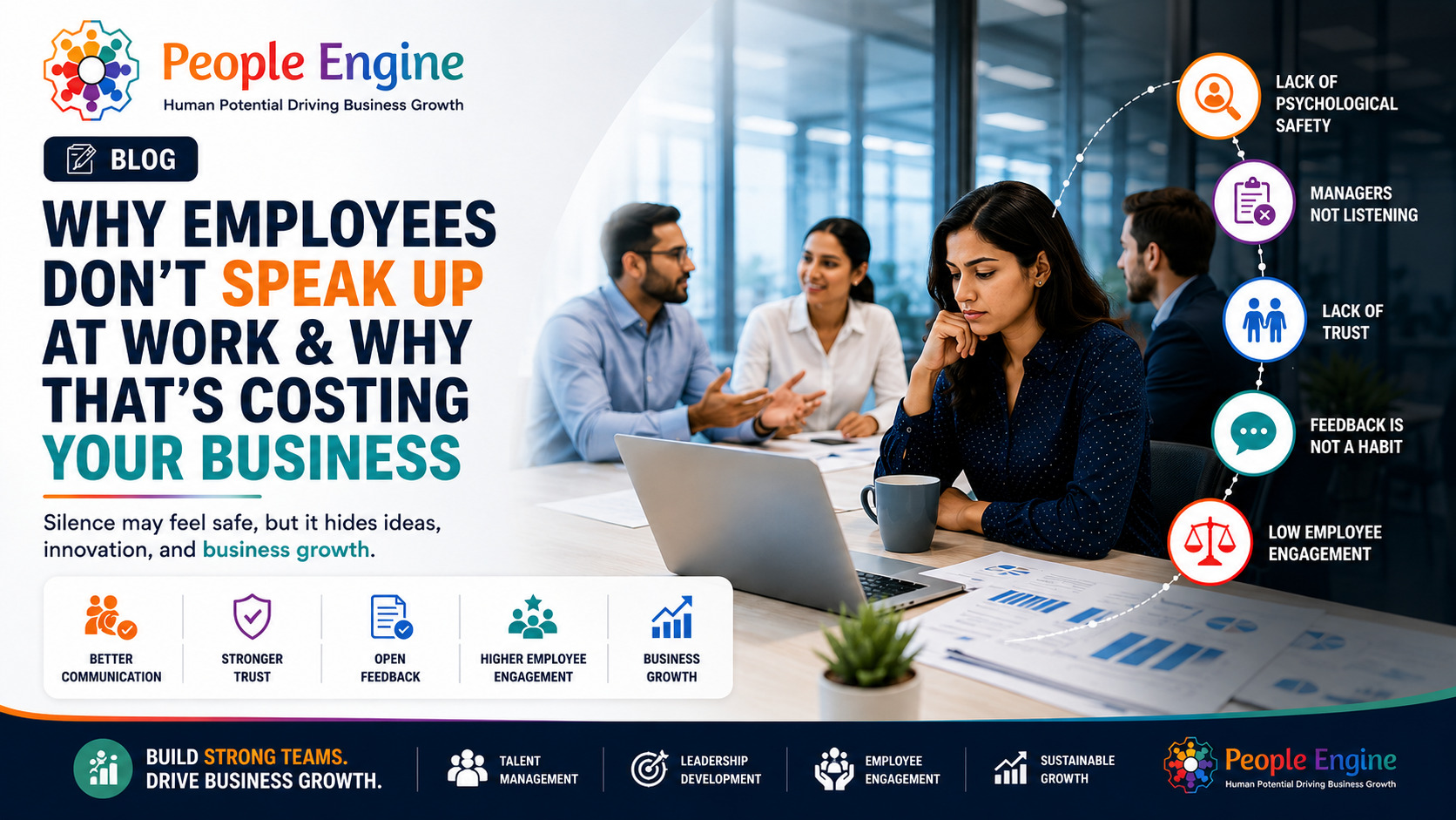 Why Employees Don't Speak Up at Work & Why That's Costing Your Business